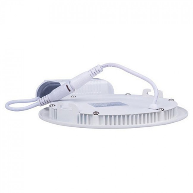 Pack Downlight LED Slim 6 - Encastré - 6W - Blanc Froid 6400K - Rond - Mat Blanc - Aluminium - Ø120mm