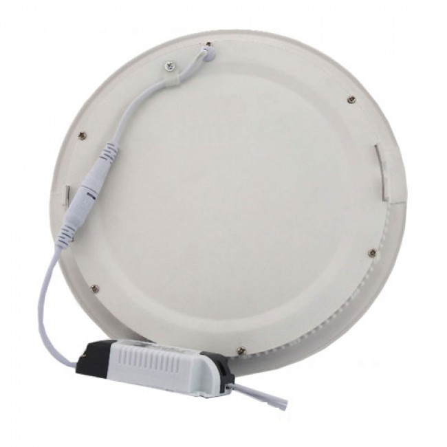 Pack Downlight LED Slim 6 - Encastré - 6W - Blanc Froid 6400K - Rond - Mat Blanc - Aluminium - Ø120mm