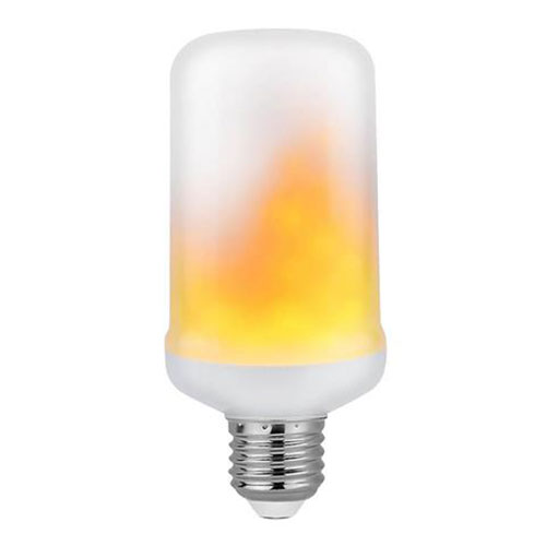 Lampe LED Flamme - Lampe de feu - Douille E27 - 5W - Blanc Chaud 1500K