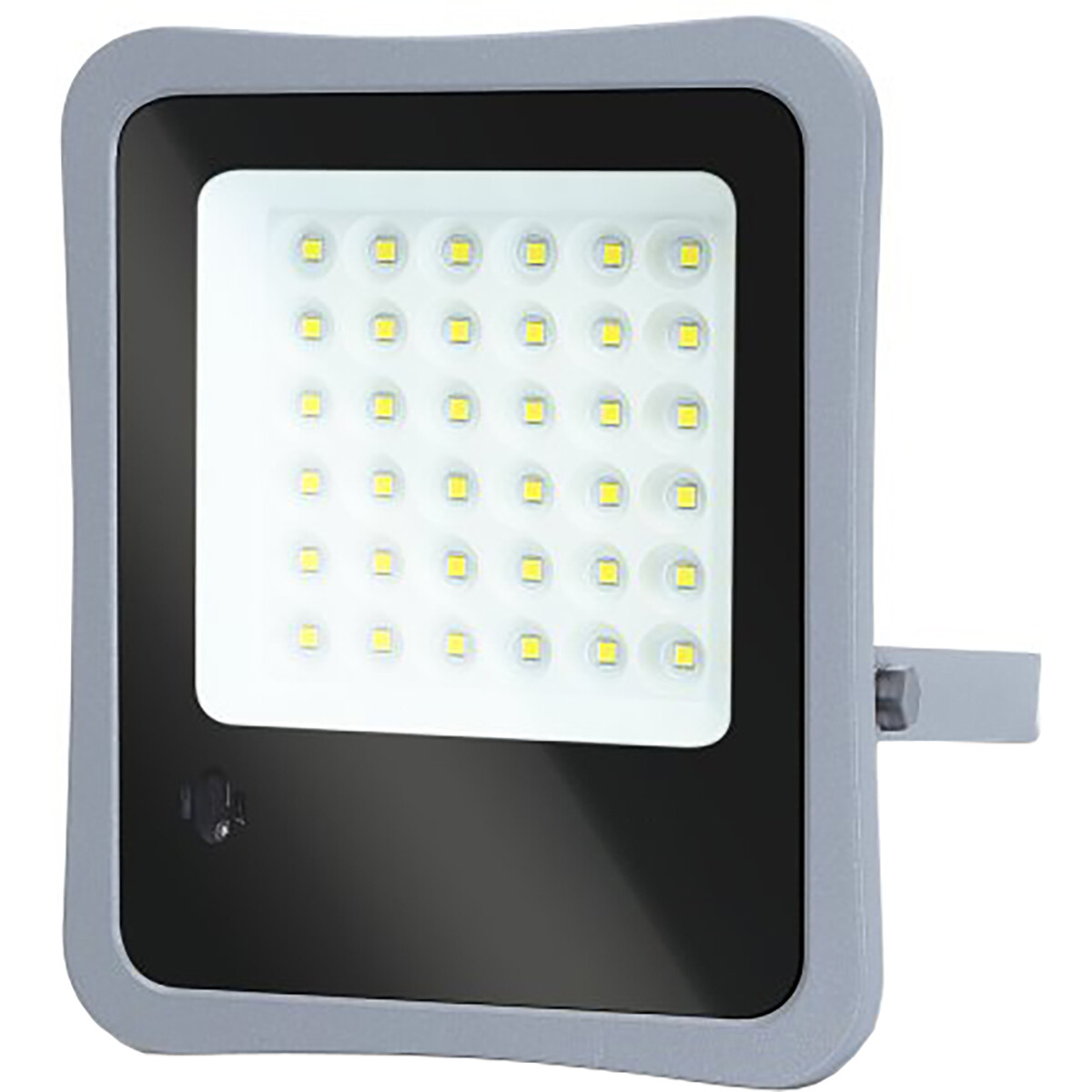 Projecteur LED à énergie solaire - Aigi Florida - Lampe Murale Solaire de Jardin LED - Télécommande - Étanche IP65 - 100W - Blanc Froid 6500K