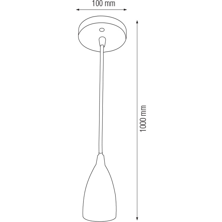 Suspension LED - Edysa - Industriel - Rond - Mat Bronze Aluminium - E27