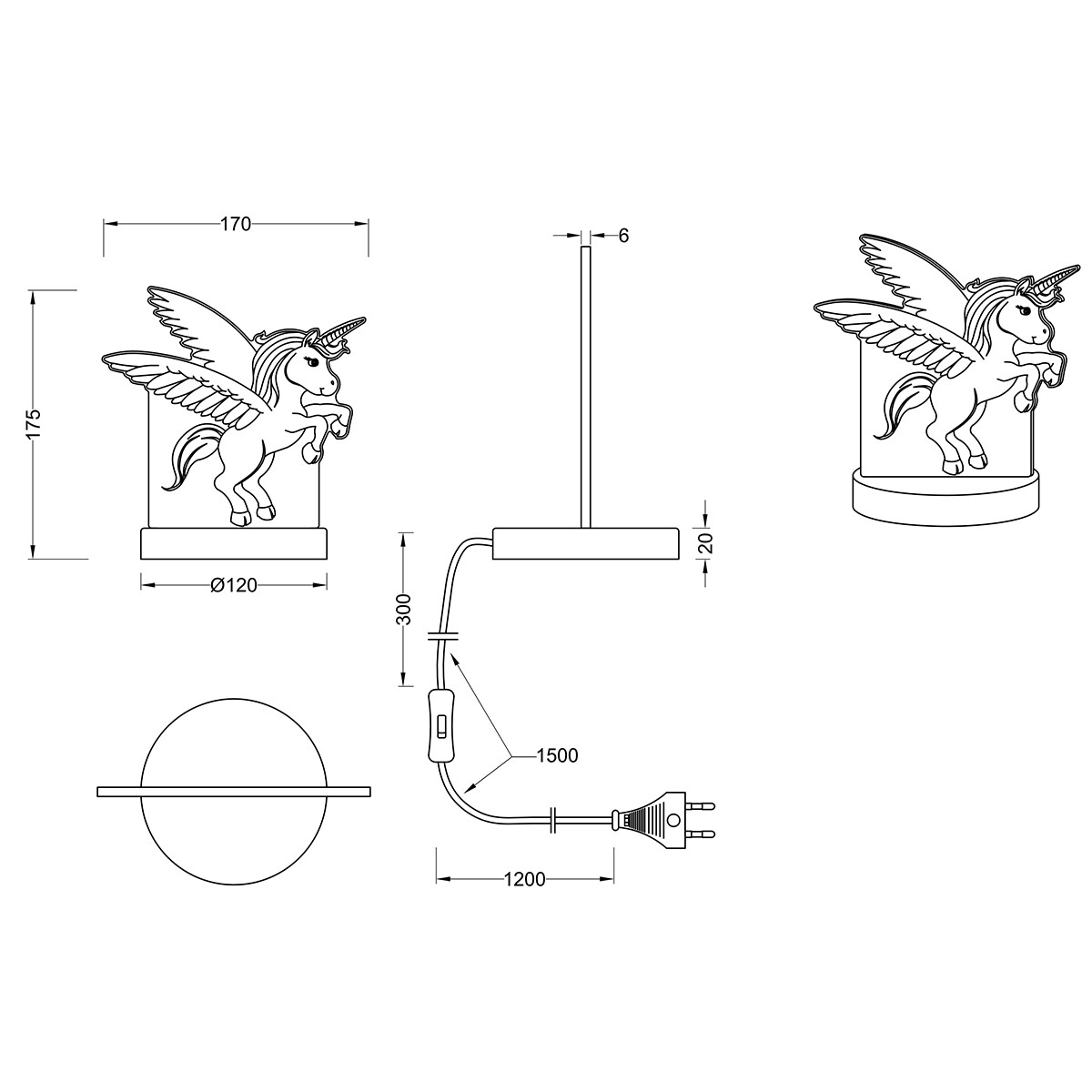 Lampe de Table LED - Éclairage de Table - Trion Kiron - 7W - Couleur de lumière ajustable - Rond - Mat Chrome - Aluminium