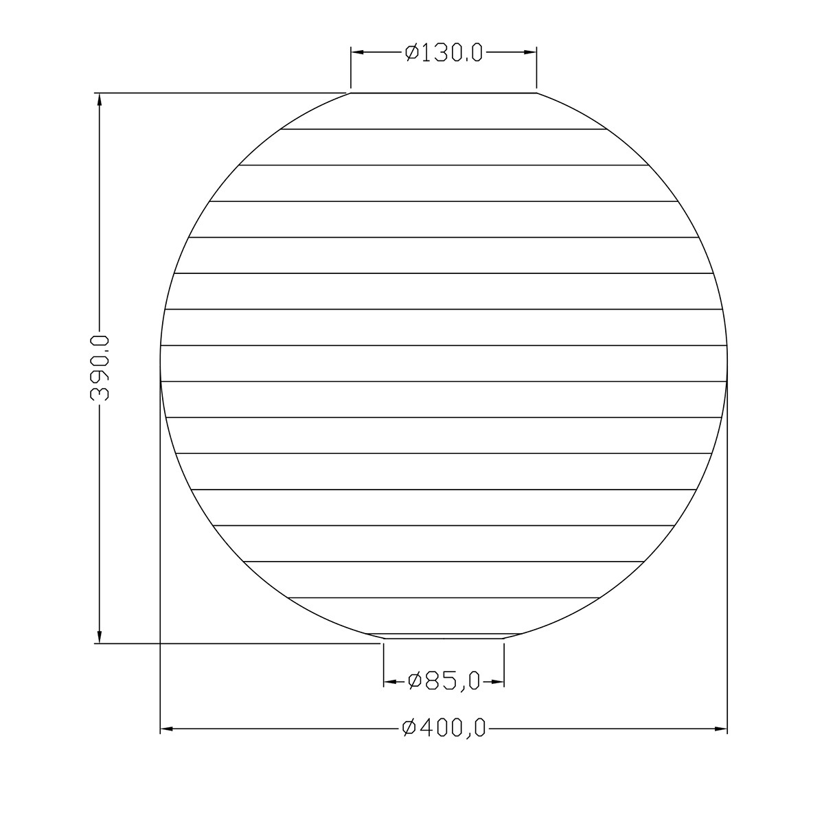 Suspension LED - Luminaire Suspendu - Trion Ponton - Douille E27 - Rond - Mat Turquoise - Papier