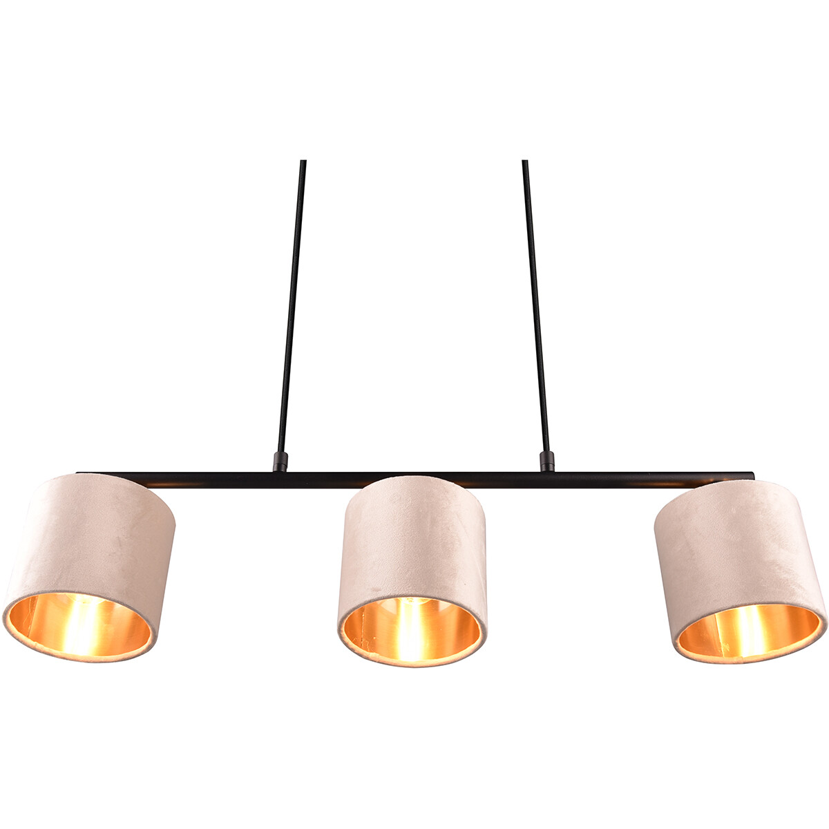 Suspension LED - Trion Julina - Douille E14 - 3 lumières - Beige