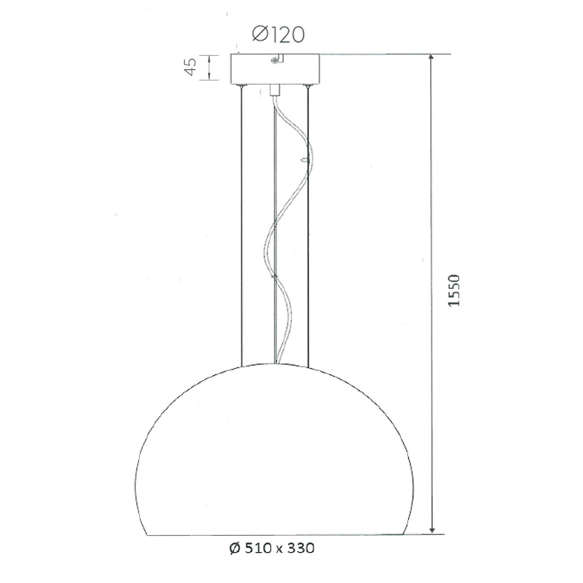 Suspension LED - Luminaire Suspendu - Trion Onutia - Douille E27 - 1-lumière - Rond - Mat Or - Aluminium