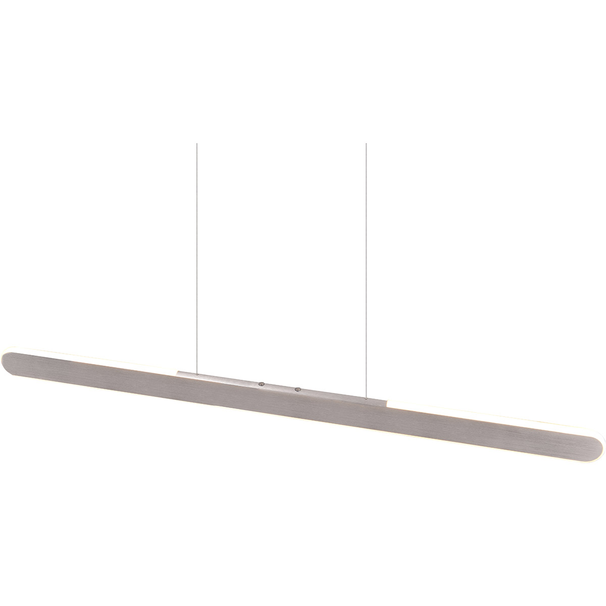 LED Suspension - Trion Soile - 28W - Couleur Ajustable - Gradable - Aluminium Brossé - Métal