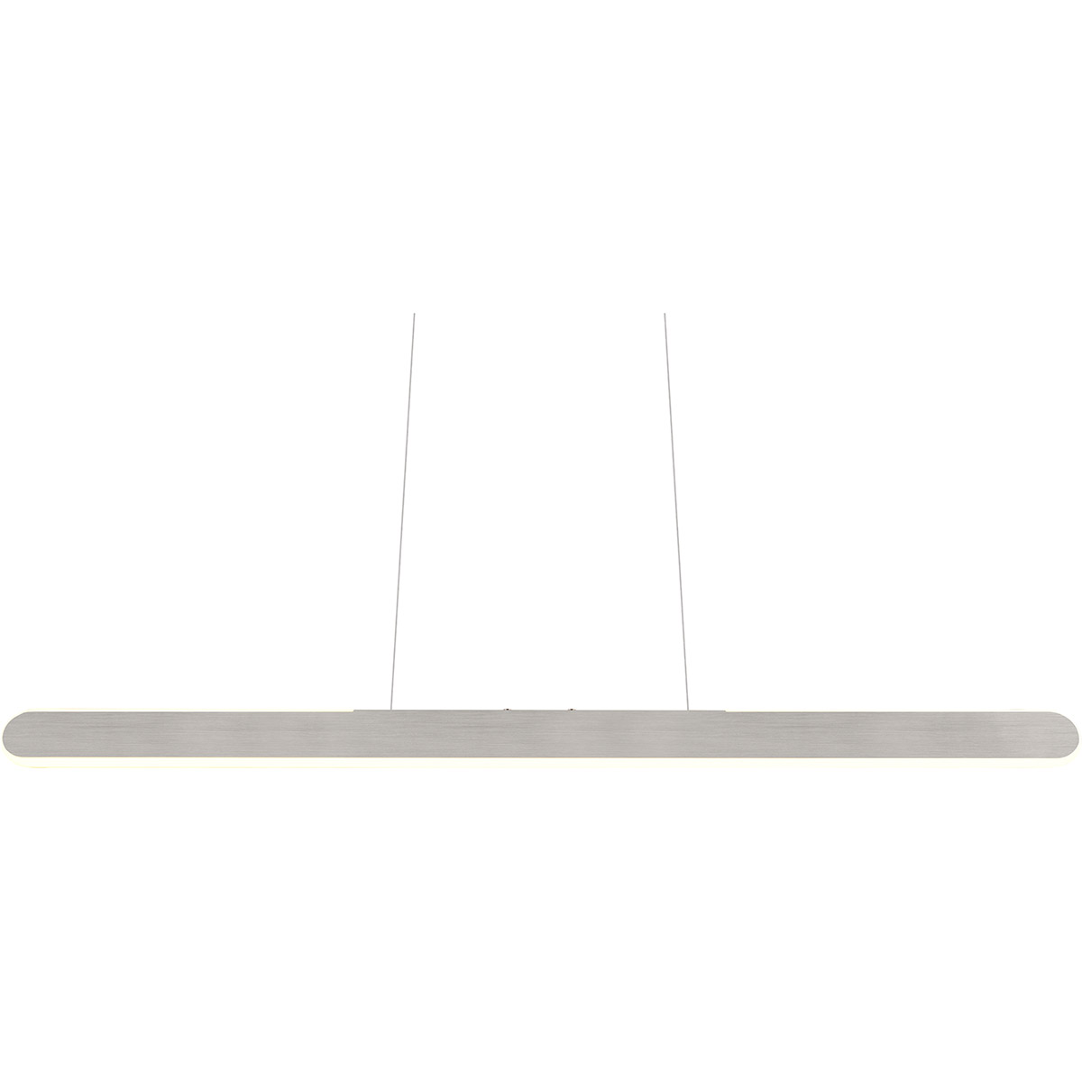 LED Suspension - Trion Soile - 28W - Couleur Ajustable - Gradable - Aluminium Brossé - Métal