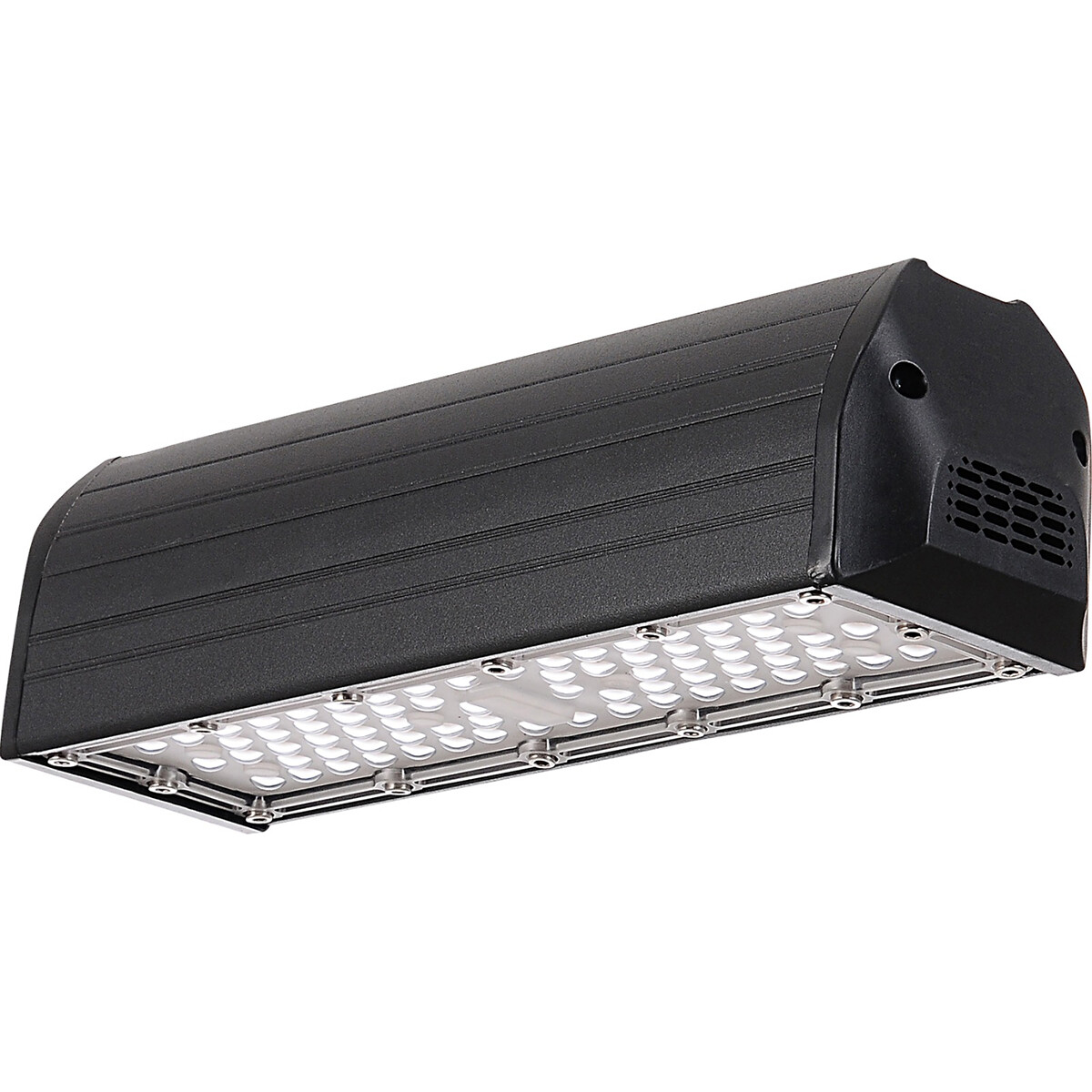 High Bay LED - Zarigmo - 50W - Rectangle - Éclairage d'Entrepôt - Étanche IP65 - Blanc Froid 6400K - Aluminium