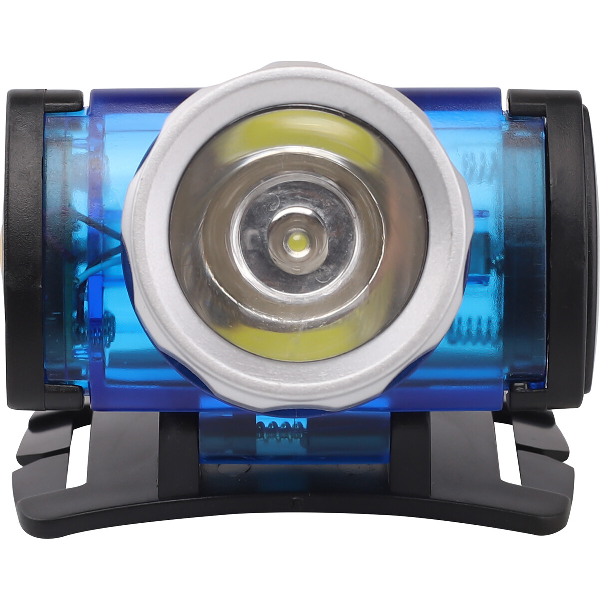 Lampe frontale LED - Aigi Scylo - Étanche - 50 Mètres - Inclinable - 1 LED - 1.6W - Noir | Remplace 7W