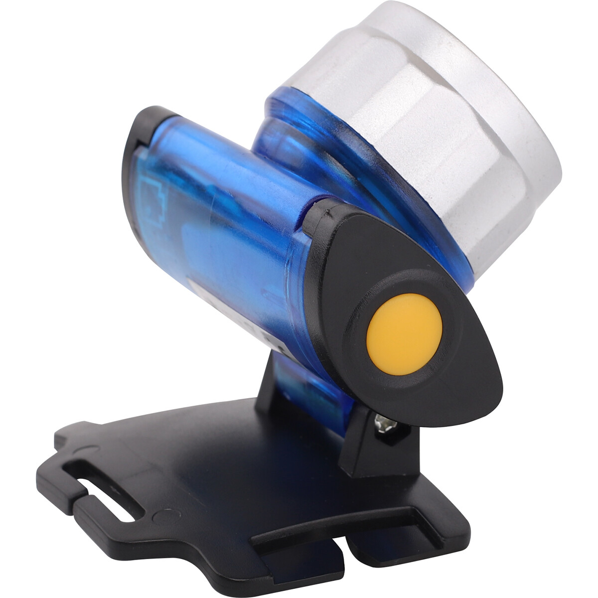 Lampe frontale LED - Aigi Scylo - Étanche - 50 Mètres - Inclinable - 1 LED - 1.6W - Noir | Remplace 7W