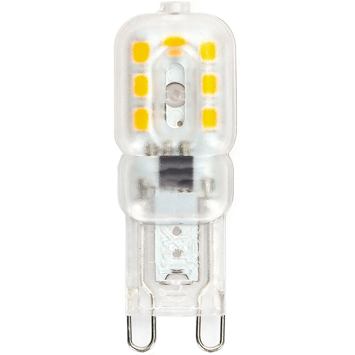 Pack de 10 Lampes LED - Douille G9 - Dimmable - 3W - Blanc Froid 6000K - Transparent | Remplace 32W