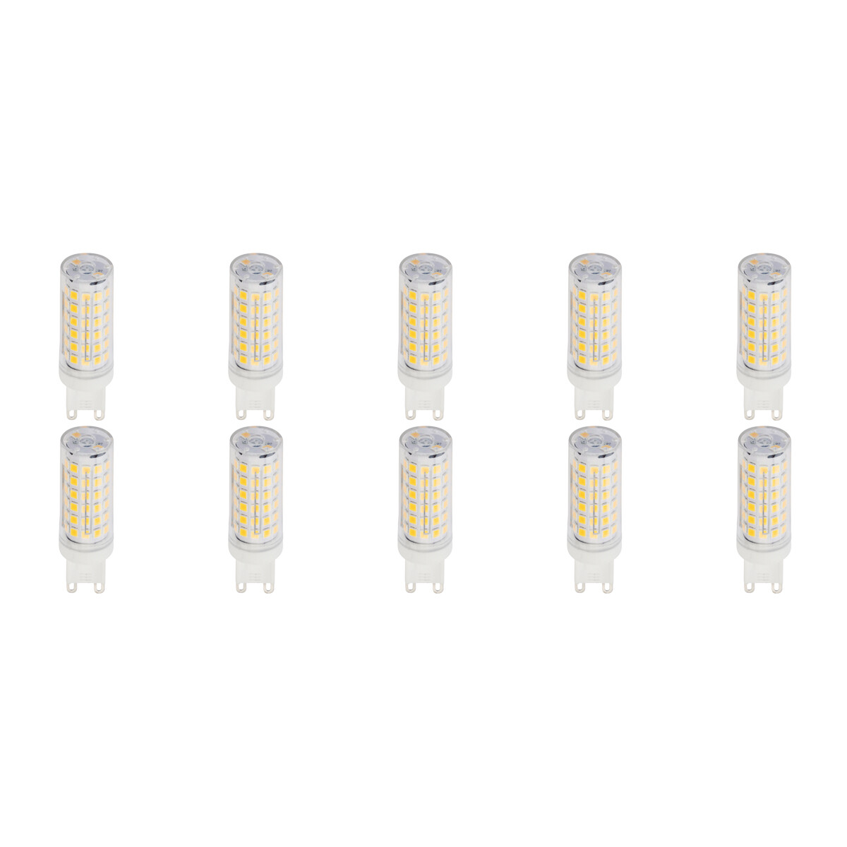 Pack de 10 Lampes LED - Peti - Douille G9 - 10W - Blanc Neutre 4200K