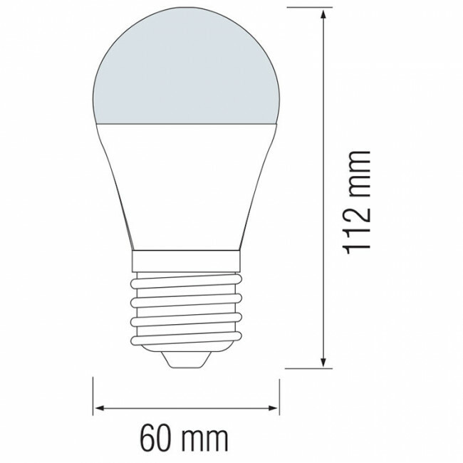 Lampe LED - Kozolux Runi - Douille E27 - 12W - Couleur de lumière ajustable CCT - 3000K-6400K