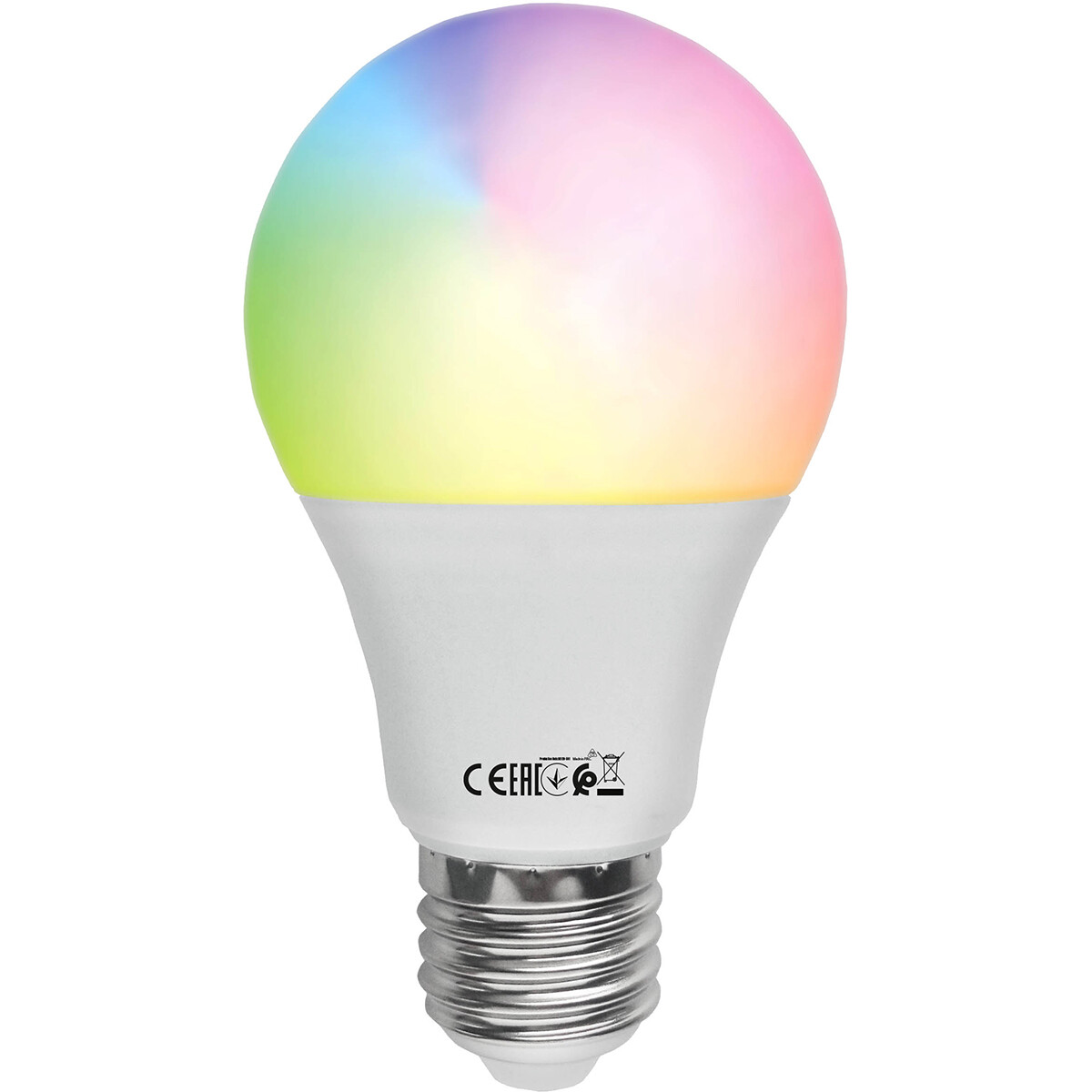 Ampoule LED E27 - Kozolux - Smart LED - Wifi+Bluetooth - 9W 800lm - RGB+CCT - Couleur Réglable - Variable