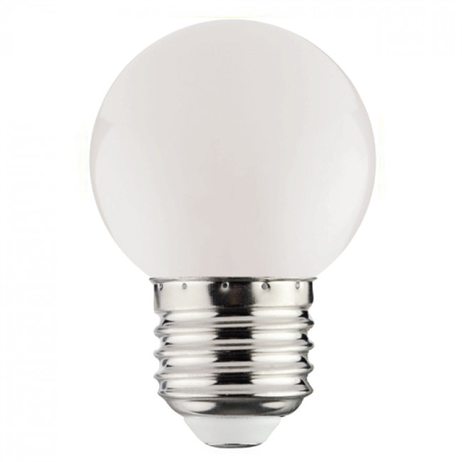 Lampe LED - Romba - Blanc Coloré - Douille E27 - 1W