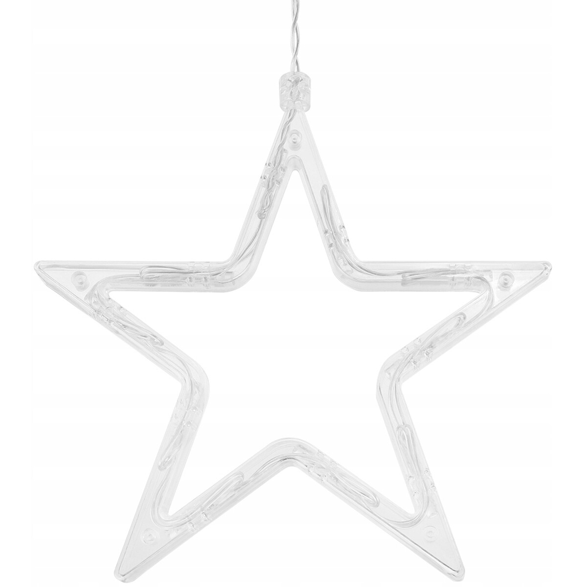 Rideau lumineux LED - Éclairage de Noël - Maxozo Star - Étoile - Blanc Chaud - 150 LEDs - 2.5 Mètres - USB - Télécommande - Minuteur