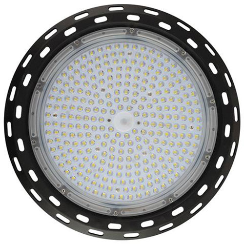 LED UFO High Bay 100W - Éclairage d'Entrepôt - Étanche IP65 - Blanc Neutre 4200K - Aluminium