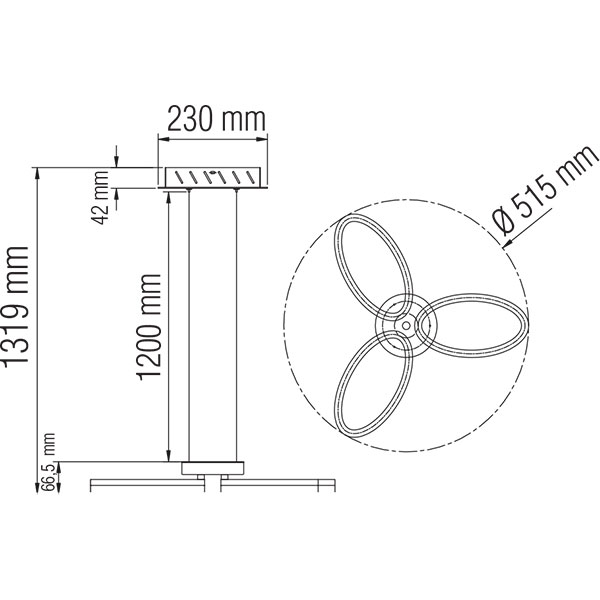 Plafonnier LED - Éclairage de Plafond - Luxury - 24W - Blanc Neutre 4000K - Aluminium Blanc