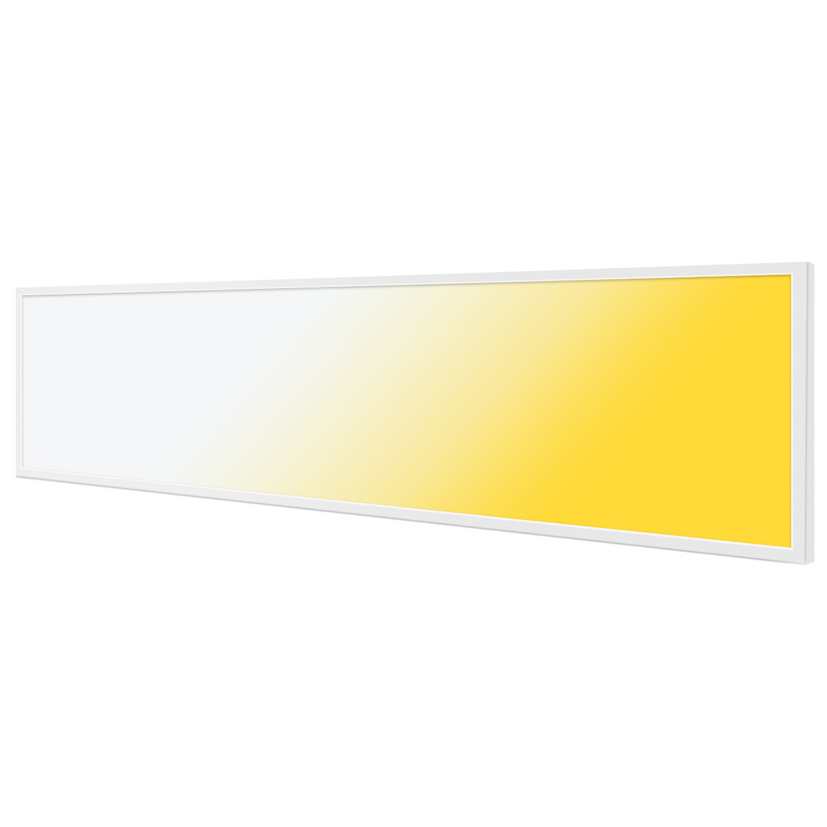 Panneau LED 30x120 - Velvalux Lumis - Panneau LED pour plafond suspendu - Couleur CCT Ajustable - 40W - Encastré - Rectangulaire - Blanc - Sans scintillement