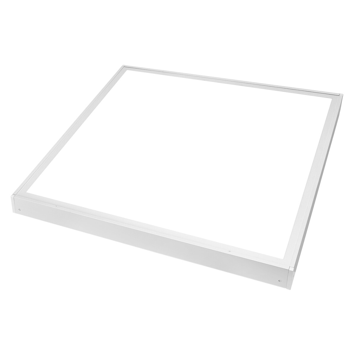 Panneau LED 60x60 - Velvalux Lumis - Blanc Froid 6000K - 36W - en Saillie - Carré - Blanc - Sans Scintillement