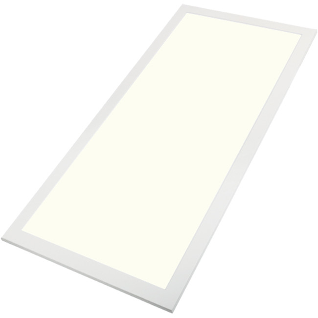 Panneau LED - Aigi - 60x120 Blanc Neutre 4000K - 60W Encastrement Rectangulaire - Mat Blanc - Sans Scintillement