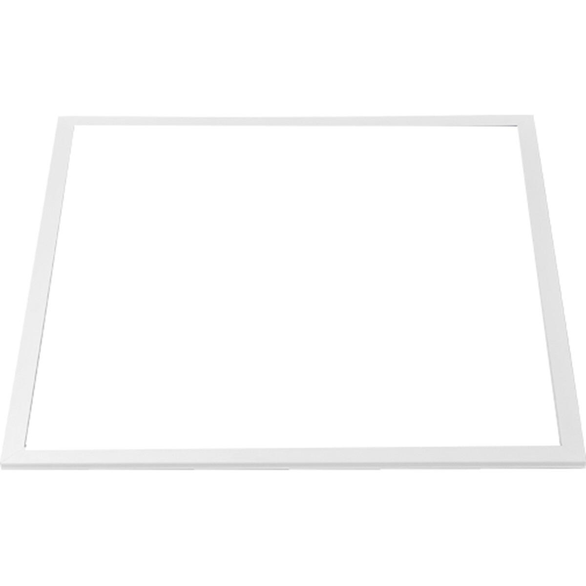 Panneau LED - Aigi - 62x62 - Blanc Froid 6000K - 40W Encastrement Carré - Mat Blanc - Aluminium - Sans Scintillement