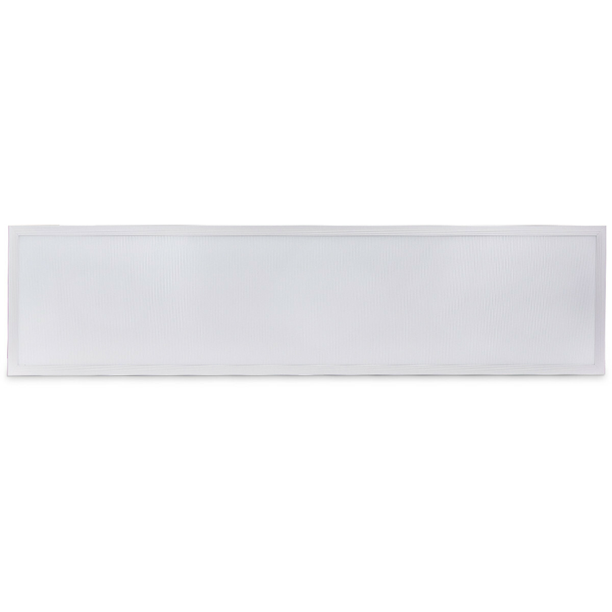 Panneau LED - Aigi Hyron - 30x120 - Couleur de lumière ajustable CCT - 40W - Encastré - Carré - Mat Blanc - Aluminium - Sans Scintillement