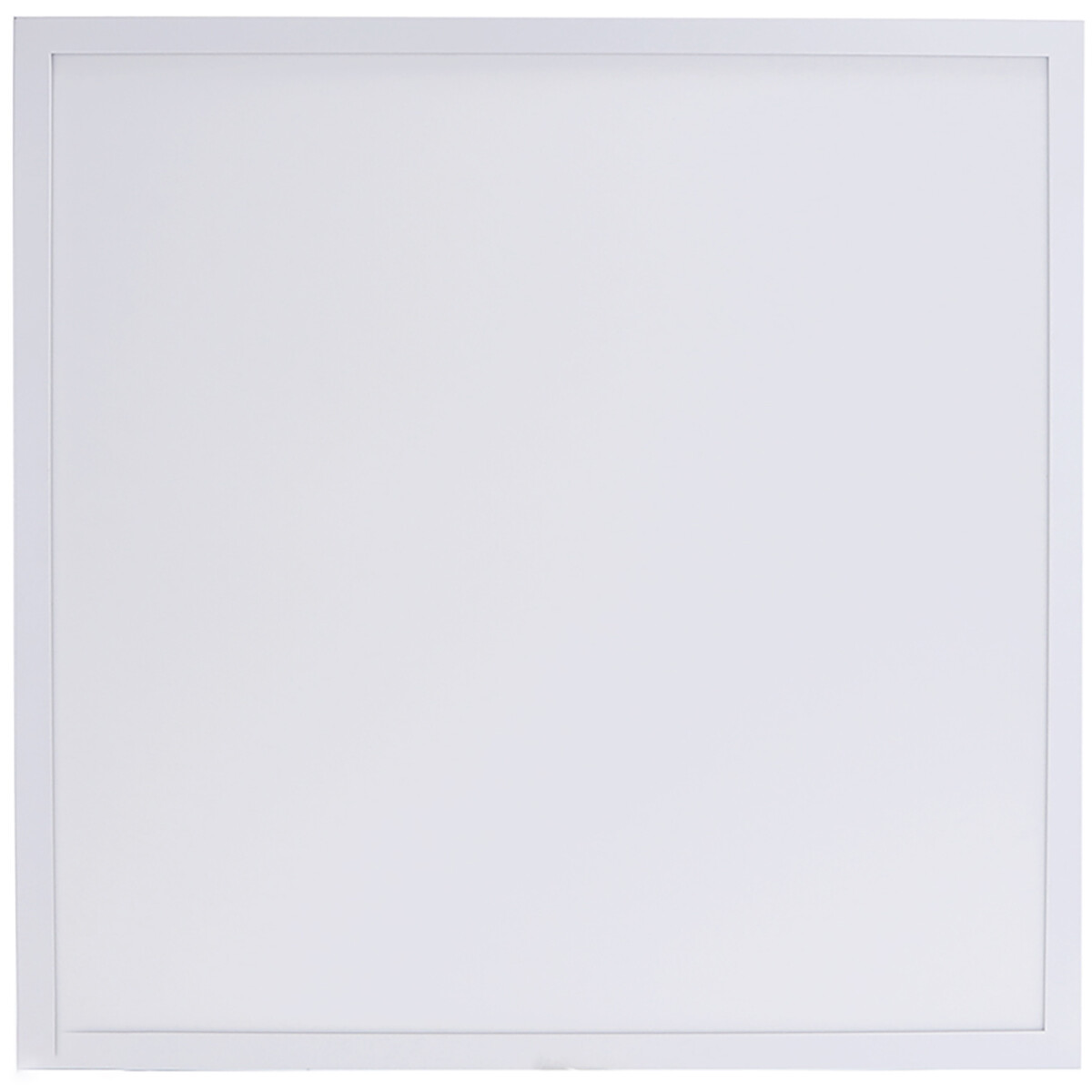 Panneau LED - Aigi Hyron - 60x60 - Couleur de lumière ajustable CCT - 32W - Encastré - Carré - Mat Blanc - Aluminium - Sans Scintillement