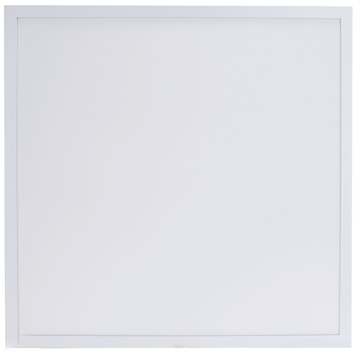 Panneau LED - Aigi Hyron - 60x60 - Couleur de lumière ajustable CCT - 40W - Encastré - Carré - Mat Blanc - Aluminium - Sans Scintillement