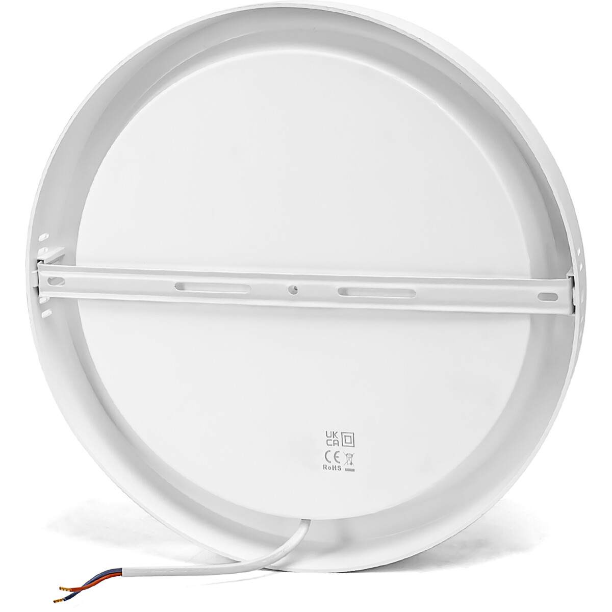 Panneau LED - Downlight - Aigi - Blanc Neutre 4000K - 24W - Ø30 - en Saillie - Rond - Blanc - Sans Scintillement