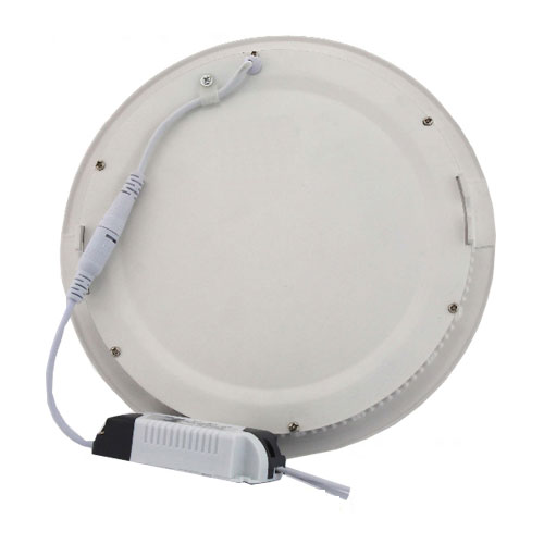 Downlight LED Slim - Rond Encastré 3W - Dimmable - Blanc Froid 6400K - Mat Blanc Aluminium - Ø83mm