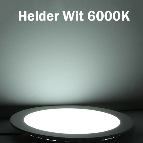 Downlight LED Slim - Rond Encastré 3W - Dimmable - Blanc Froid 6400K - Mat Blanc Aluminium - Ø83mm