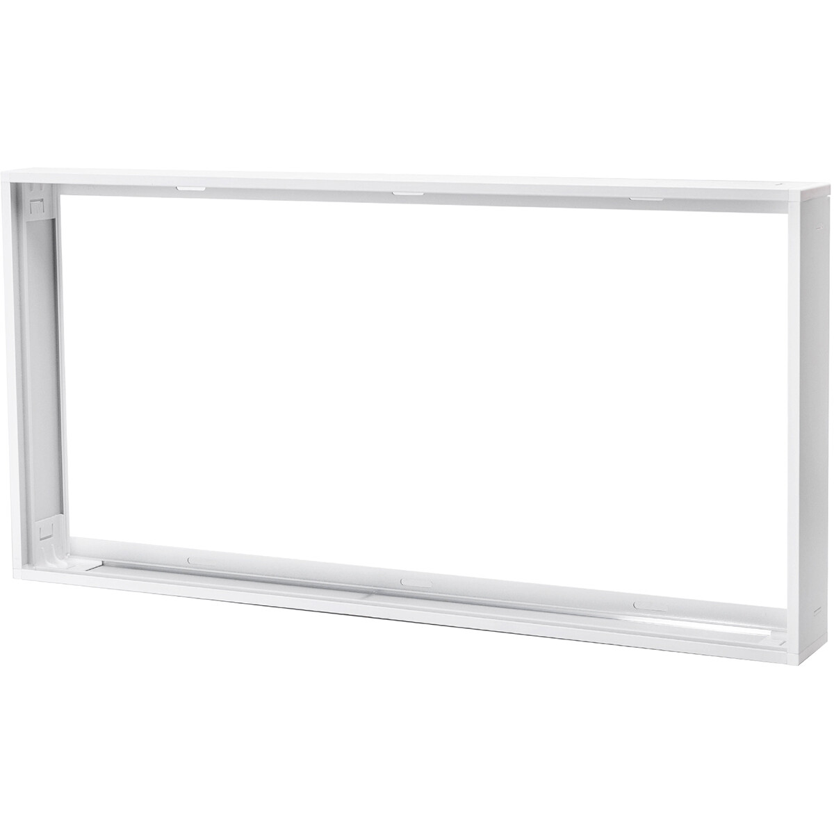 Cadre de montage pour panneau LED - Velvalux - 30x60 - Aluminium - Rectangulaire - Blanc