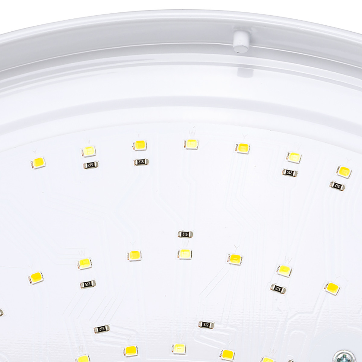 Plafonnier LED - Aigi Yuro - 60W - Couleur de lumière ajustable - Dimmable - Télécommande - Rond - Mat Argent - Aluminium