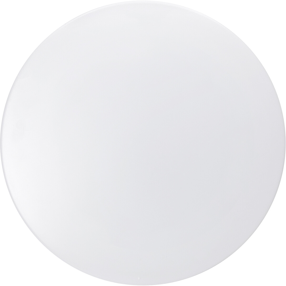 Plafonnier LED - Aigi Alona - En Saillie Rond - 12W - Blanc Neutre 4000K - Mat Blanc - Plastique