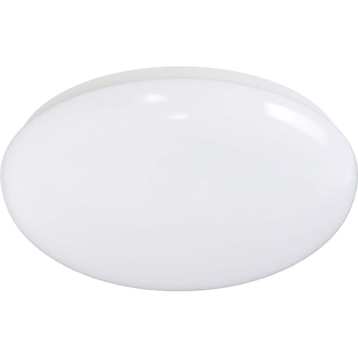 Plafonnier LED - Aigi Arory - En Saillie Rond - 12W - Blanc Neutre 4000K - Mat Blanc - Aluminium