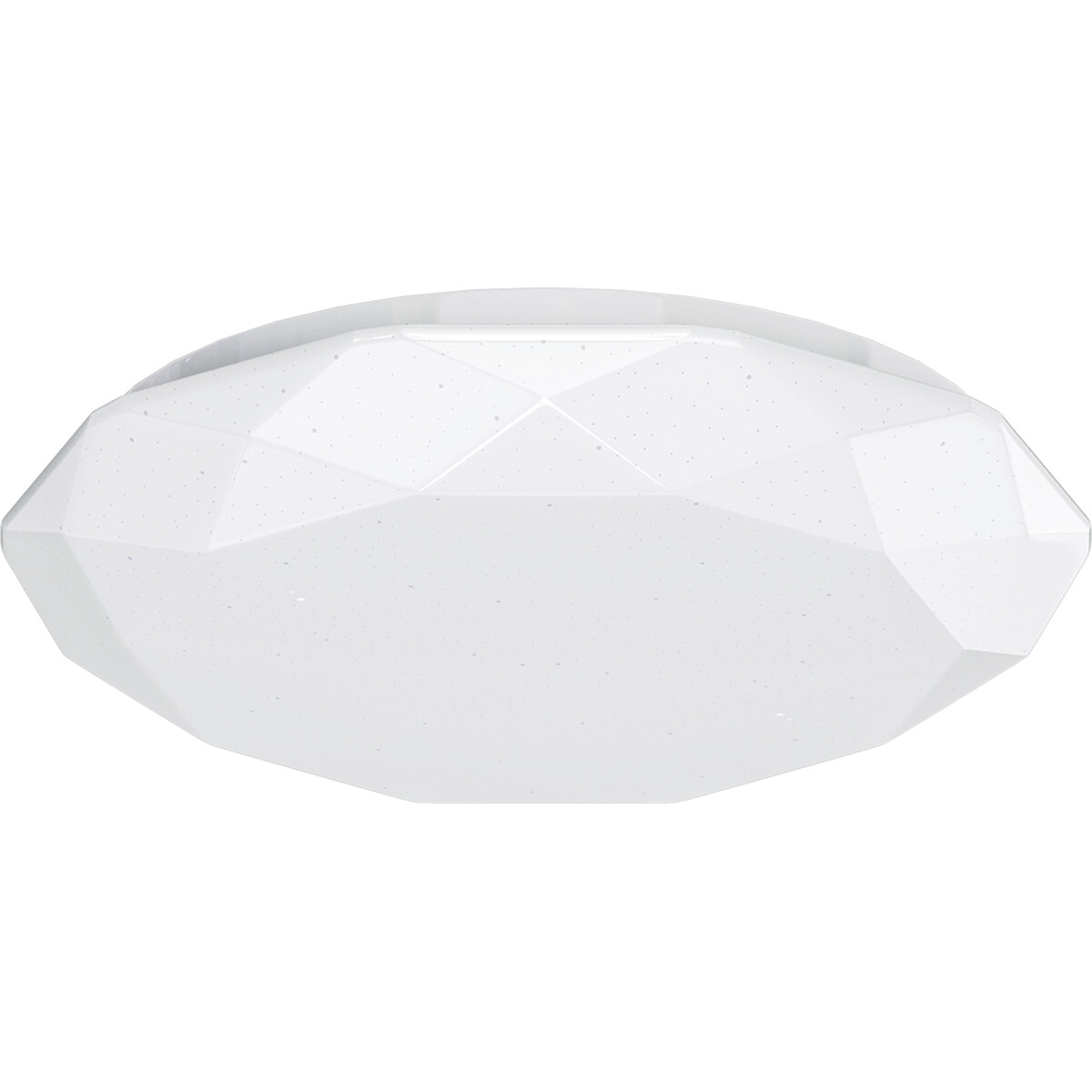 Plafonnier LED - Aigi Dian - En Saillie Rond 20W - Blanc Froid 6500K - Mat Blanc - Aluminium