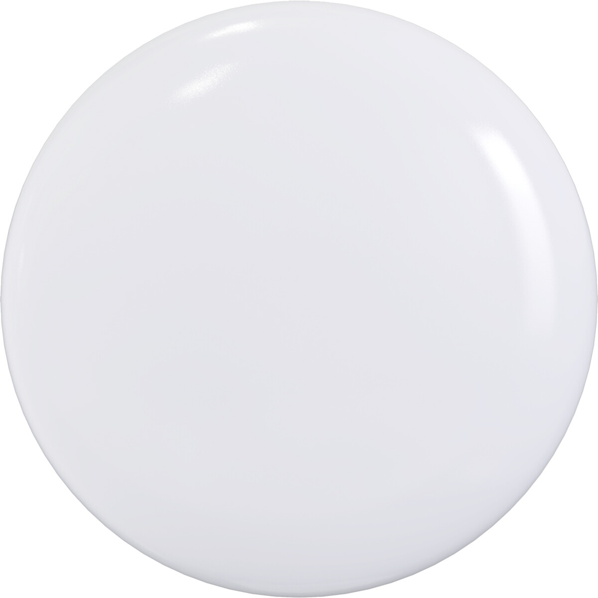 Plafonnier LED - Aigi Dyno - En Saillie Rond 18W - Blanc Froid 6500K - Dimmable - Mat Blanc - Aluminium