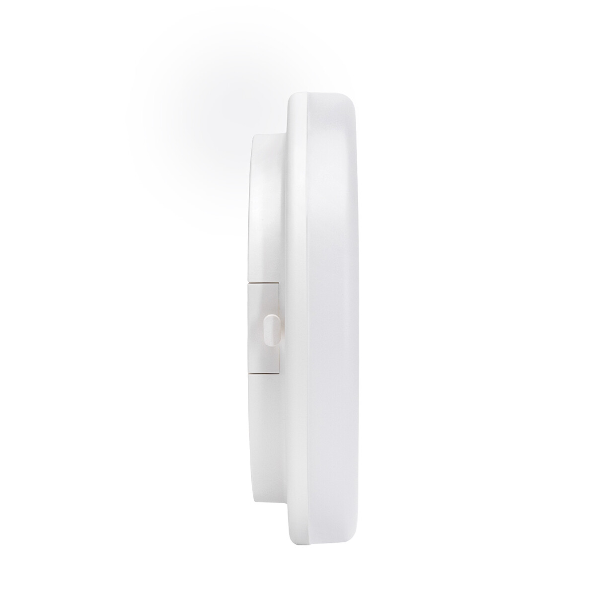 Plafonnier LED - Lumière de Salle de Bain - Aigi Cely - 18W - Blanc Froid 6500K - IP54 Résistant à l'Humidité - en Saillie - Rond - Mat Blanc - Aluminium