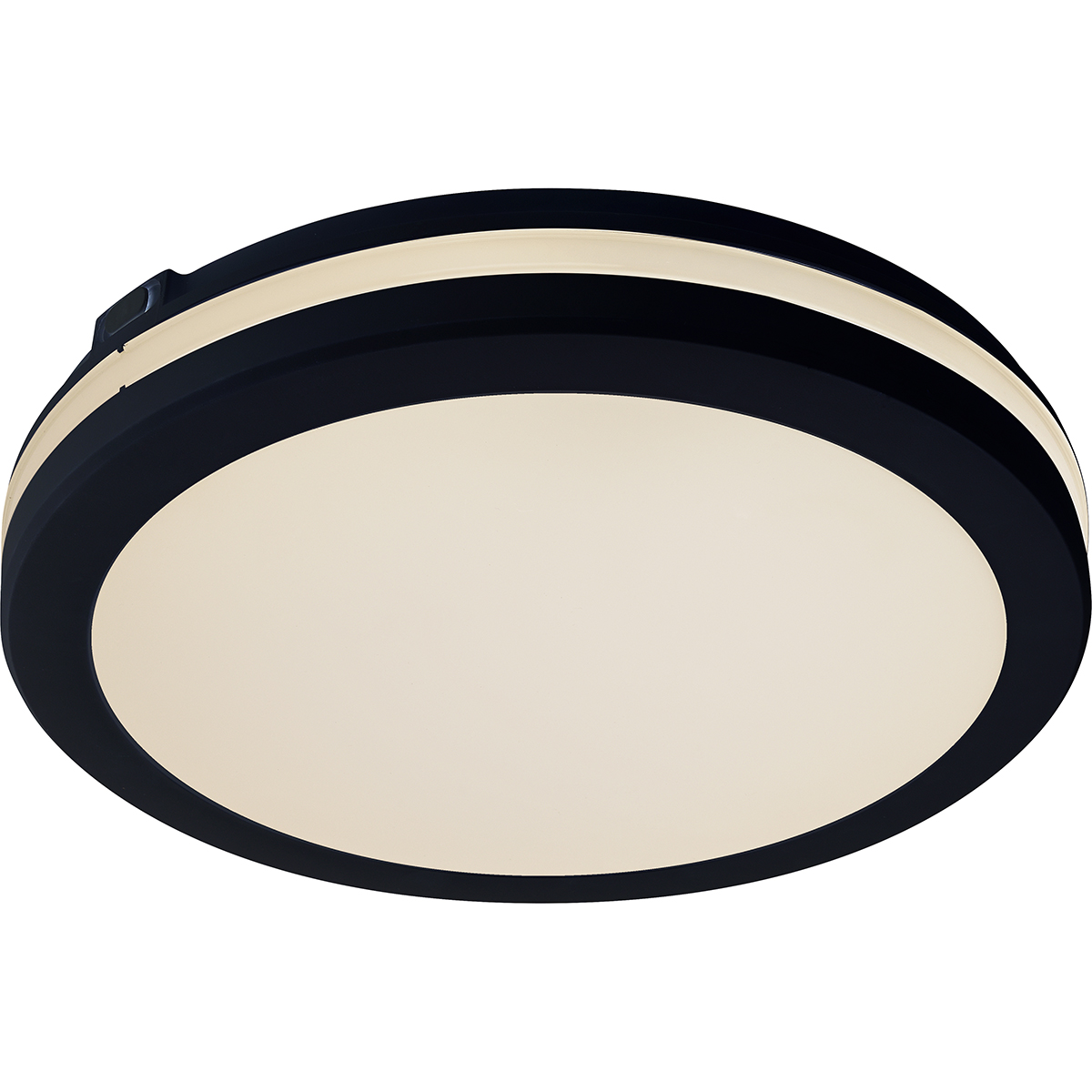 Plafonnier LED - Kozolux Scarly - 30W 2700lm - Blanc Neutre 4200K - IP65 - Rond - Noir