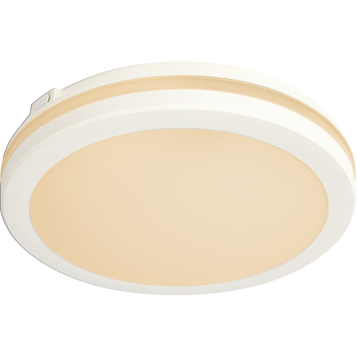 Plafonnier LED - Kozolux Scarly - 30W 2700lm - Blanc Chaud 3000K - IP65 - Rond - Blanc