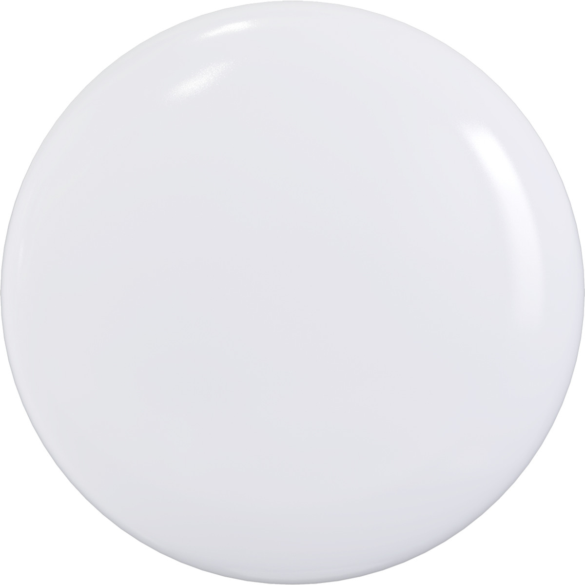 Plafonnier LED avec Détecteur de Mouvement - Aigi - En Saillie Rond 12W - Blanc Froid 6500K - 360° - Mat Blanc Aluminium