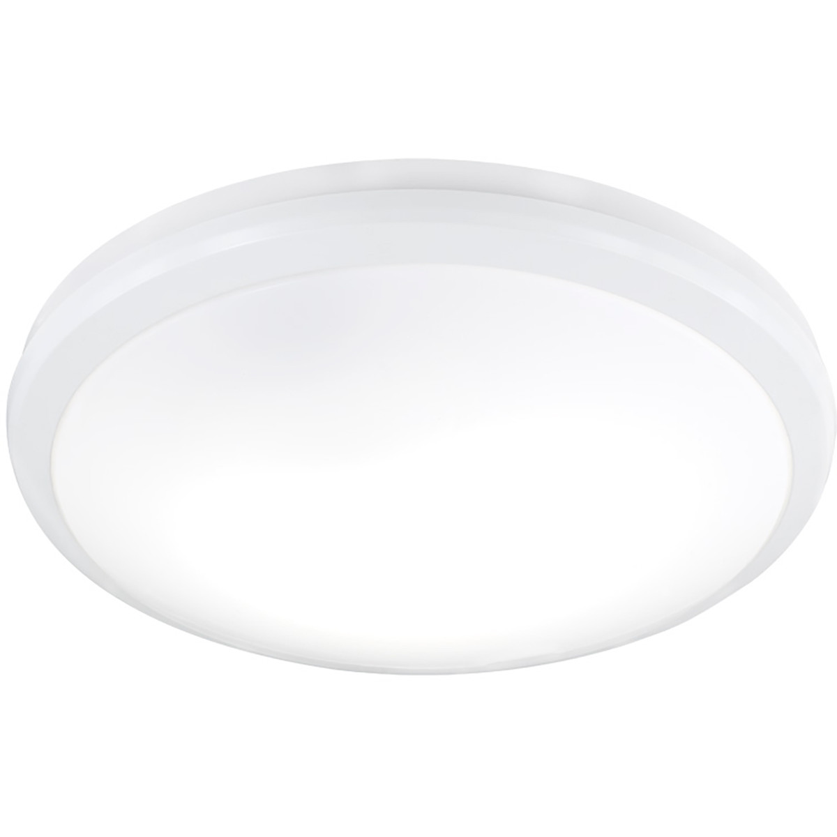 Plafonnier LED avec Détecteur de Mouvement - Trion Avi - En Saillie Rond 5W - Blanc Chaud 3000K - 360° - Mat Gris