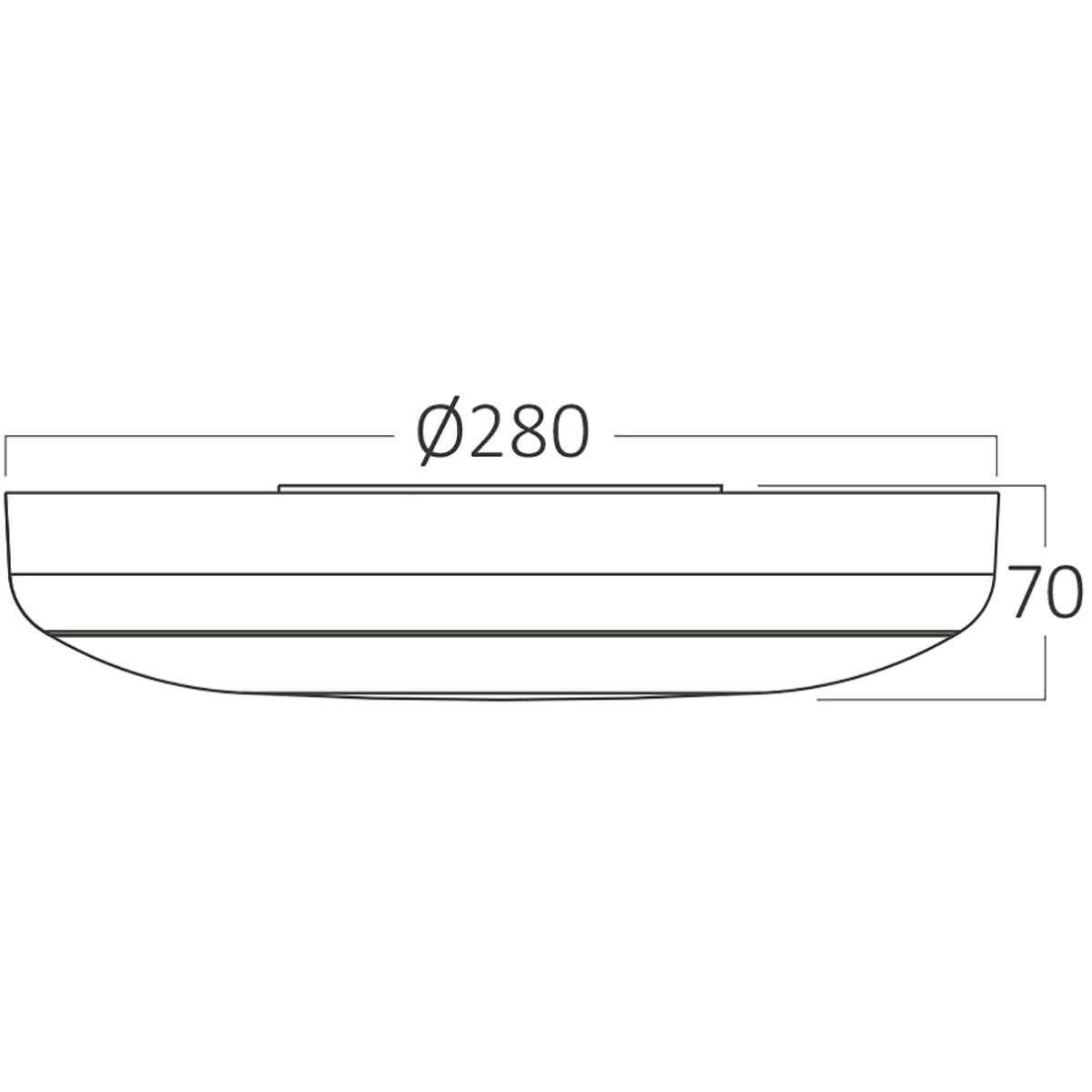 LED Plafonnier avec Capteur + Capteur Jour/Nuit - Brinton Gruna - 20W 2000lm - Température de Lumière CCT Ajustable - IP54 - Apparente - Rond - Blanc