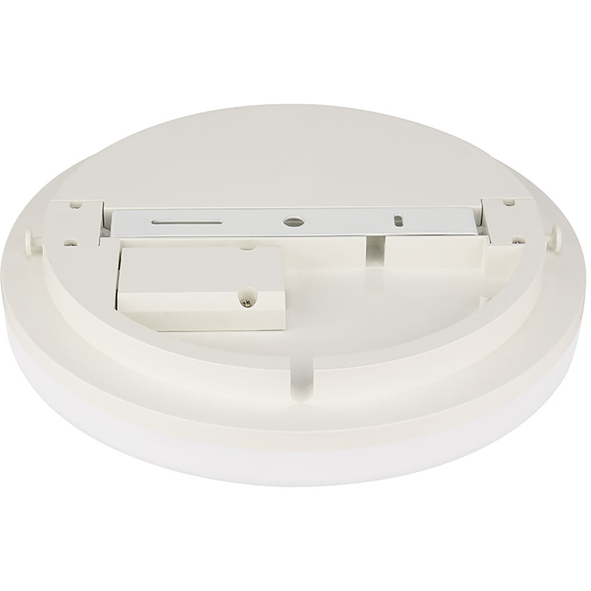 Plafonnier LED - Éclairage de Plafond - Lumière de Salle de Bain - Andres - En Saillie Rond 15W - Étanche IP54 - Blanc Froid 6400K - Mat Blanc - Plastique