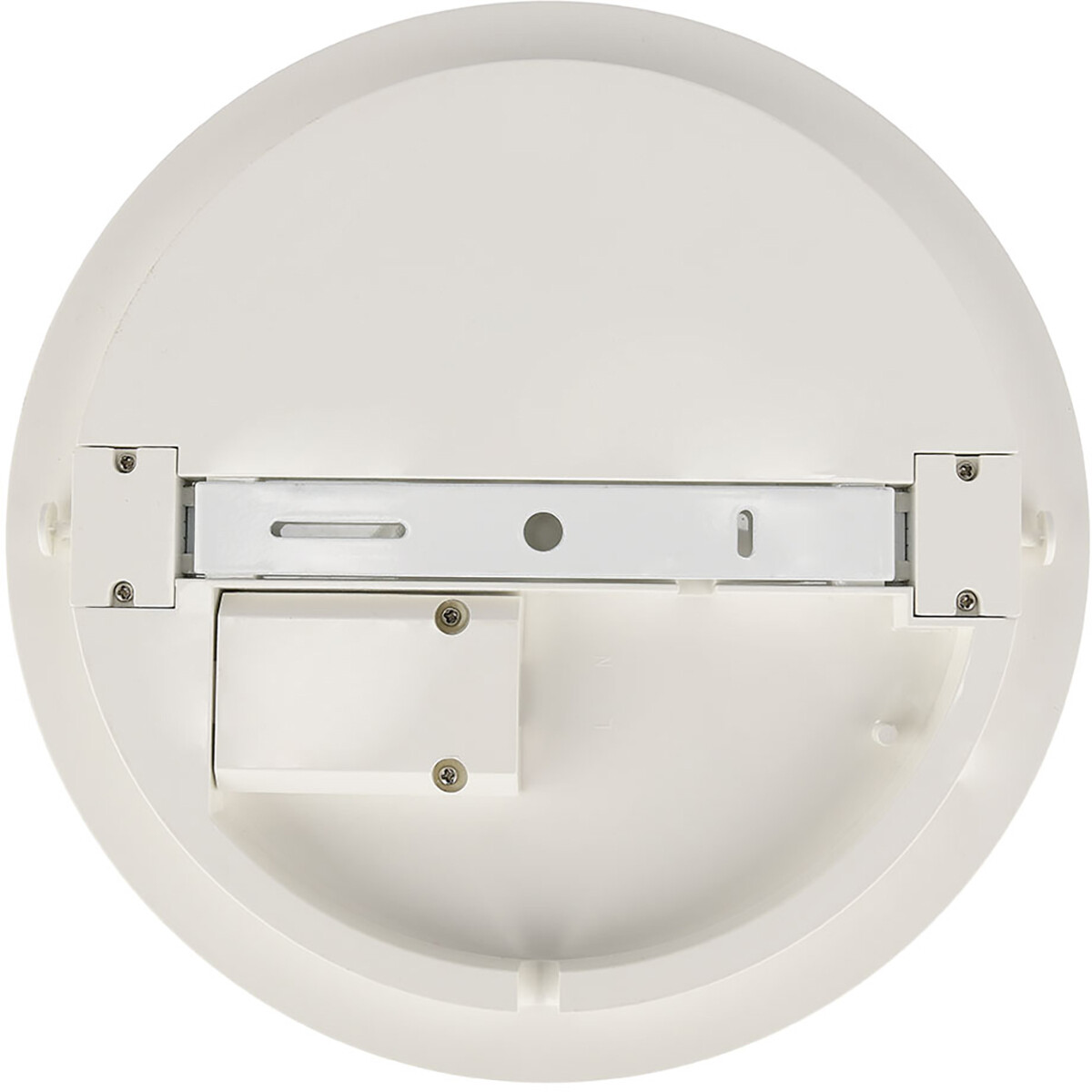 Plafonnier LED - Éclairage de Plafond - Lumière de Salle de Bain - Andres - En Saillie Rond 15W - Étanche IP54 - Blanc Froid 6400K - Mat Blanc - Plastique