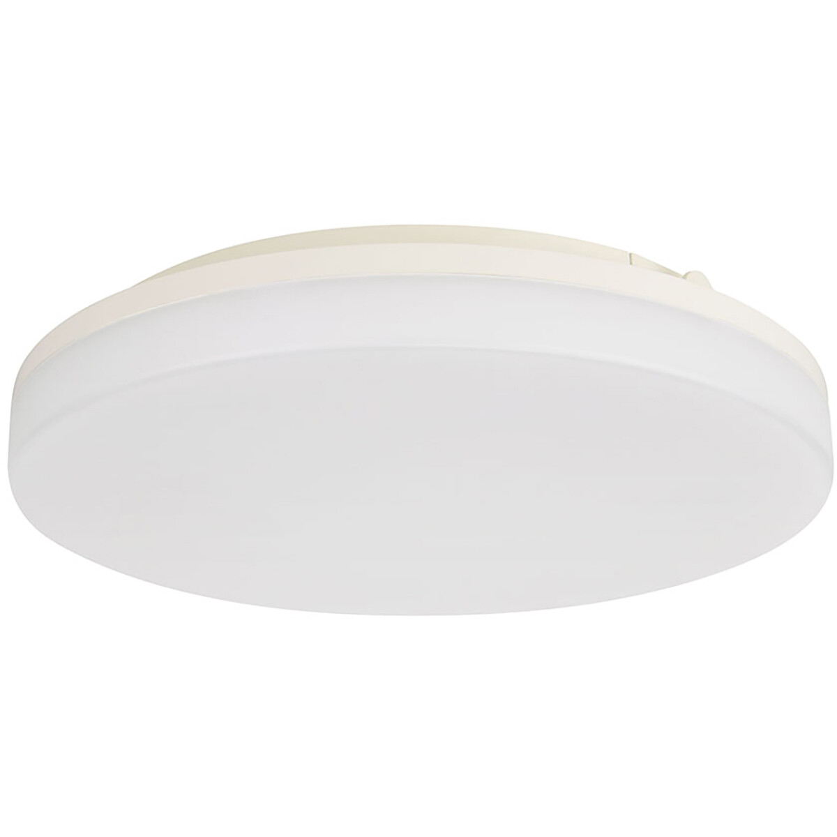 Plafonnier LED - Éclairage de Plafond - Lumière de Salle de Bain - Andres - En Saillie Rond 15W - Étanche IP54 - Blanc Froid 6400K - Mat Blanc - Plastique