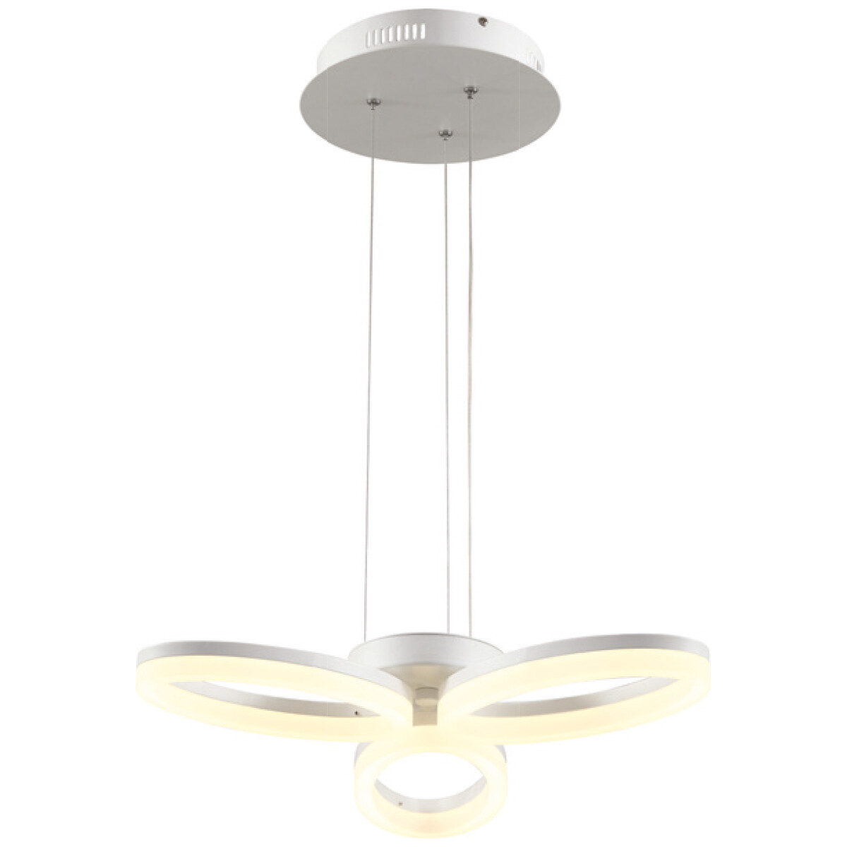 Plafonnier LED - Éclairage de Plafond - Luxury - 24W - Blanc Neutre 4000K - Aluminium Blanc