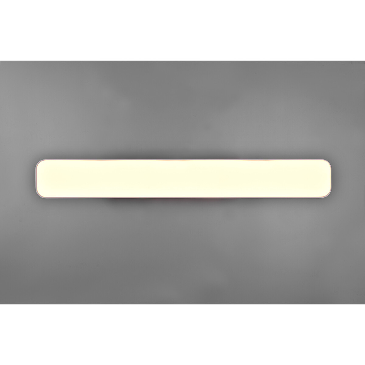 Plafonnier LED - Éclairage de Plafond - Trion Astinto - 37W - Couleur de lumière ajustable - Dimmable - Rectangle - Mat Blanc - Aluminium