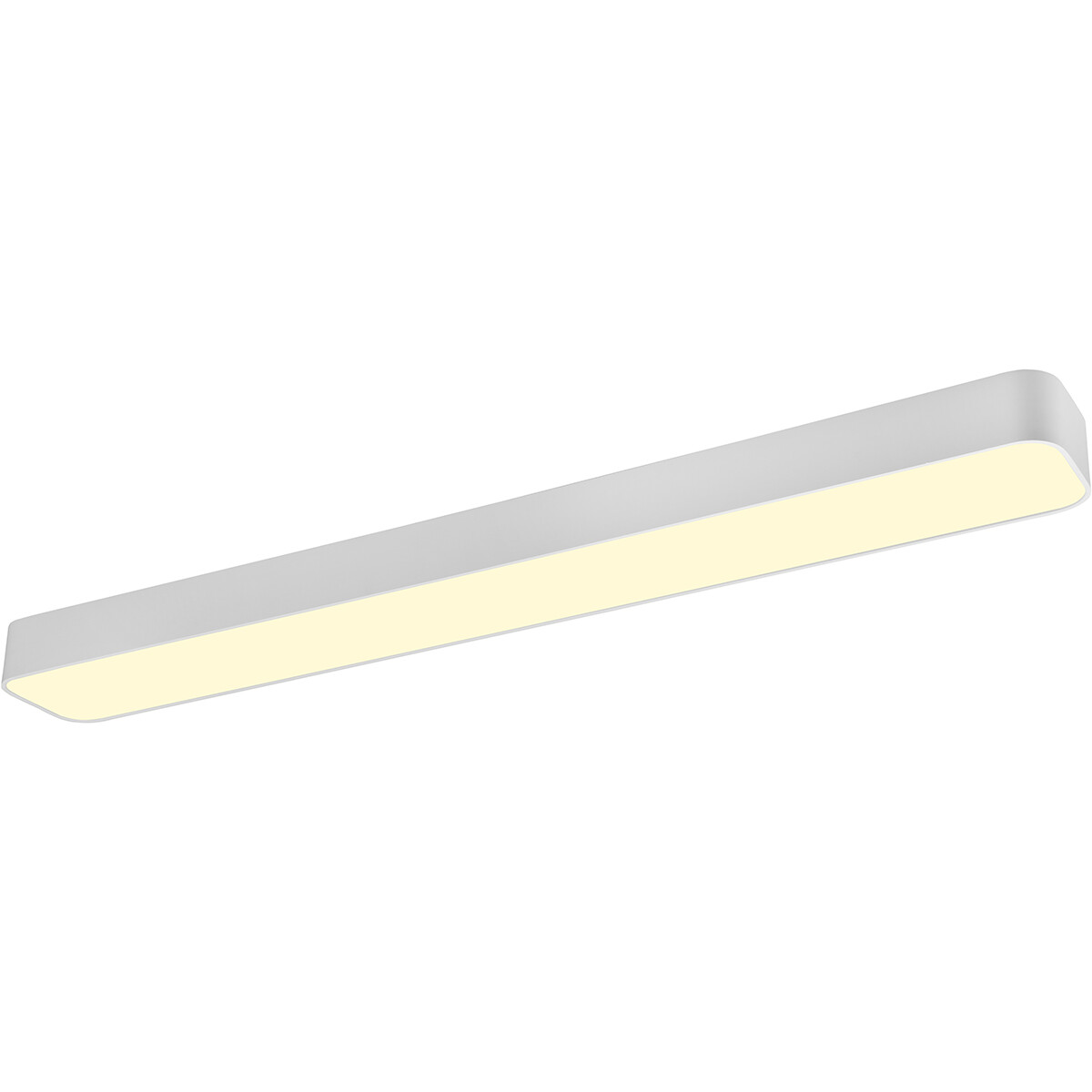 Plafonnier LED - Éclairage de Plafond - Trion Astinto - 37W - Couleur de lumière ajustable - Dimmable - Rectangle - Mat Blanc - Aluminium